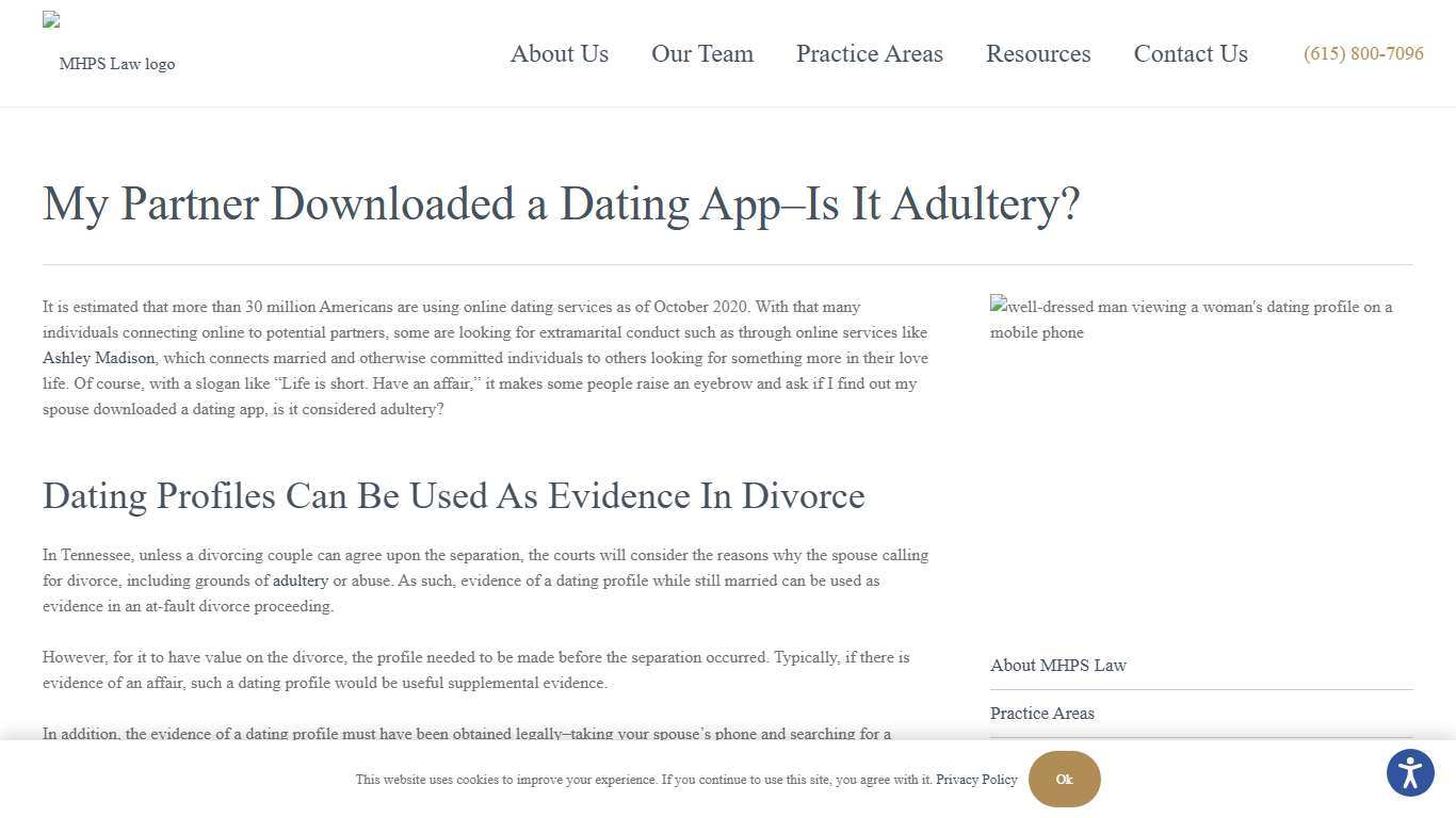My Partner Downloaded a Dating App--Is It Adultery?